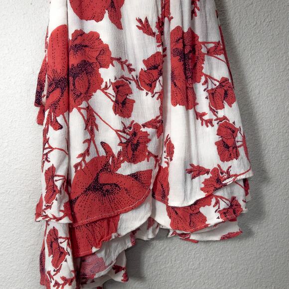 Free People Sleeveless Floral Dress Size Small Garden Party Print - Picture 6 of 8
